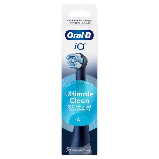 ORAL-B IO Ultimate clean black náhradné hlavice 4 kusy