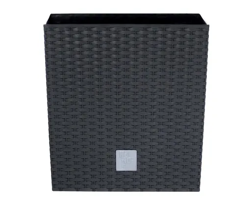 PROSPERPLAST - Kvetináč RatoLOW 26,5cm antracit