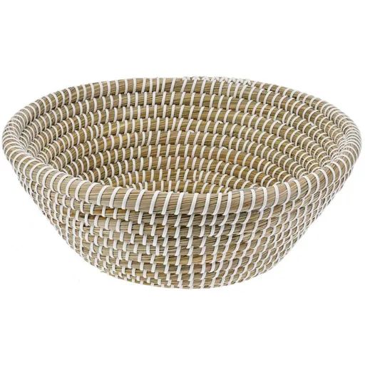Dekoračný košík z morskej trávy Payala, 32 x 12 cm