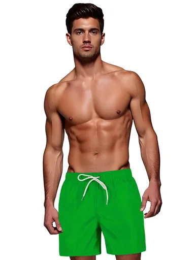 Pánske zelené kraťasy Dstreet SX2540