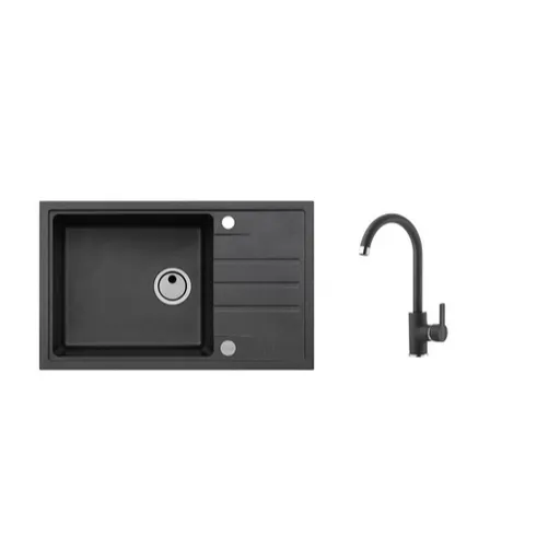 Alveus Set Intermezzo 130 + baterie Tonia set drezu a batérie intermezzo 130 + tonia / 91 čierna SETA027