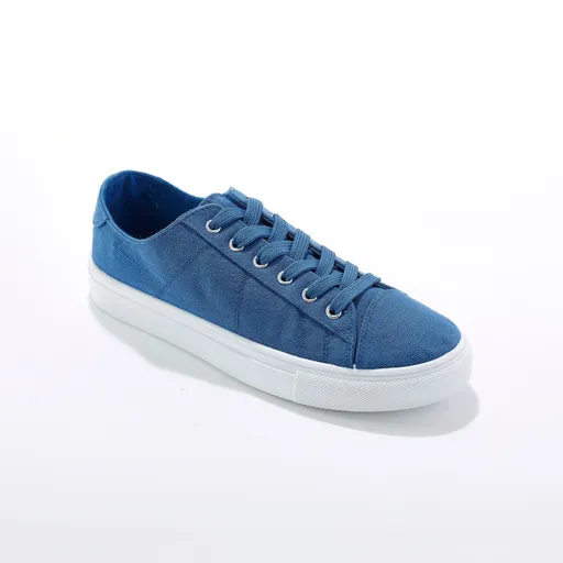 Plátené tenisky na platforme