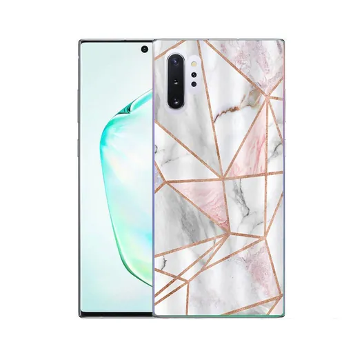 MY ART Ochranný kryt Samsung Galaxy Note 10 Plus PINK MARBLE (143)