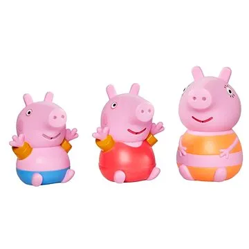 Toomies – Prasiatko Peppa Pig, mamička a Tom – striekajúce hračky do vody (5011666731585)