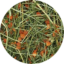 Lúčne seno s mrkvou RabbitWeed 1kg