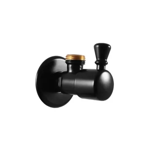 Rohový ventil RAV SLEZÁK 1/2" x 3/8" čierna matná RV0138CMAT