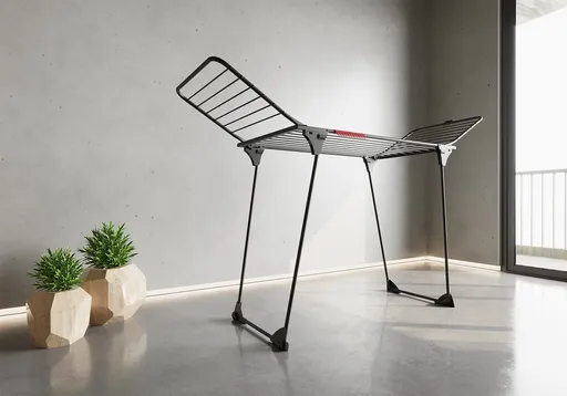 Sušiak na bielizeň VILEDA King čierny 20m