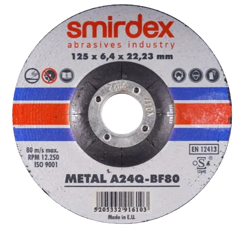 SMIRDEX 913 - Rezný disk INOX 115 x 6,4 x 22 mm