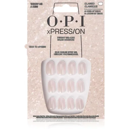 OPI xPRESS/ON umelé nechty Throw Me a Kiss 30 ks