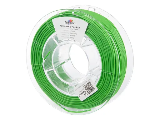 Spectrum 80568 3D filament, S-Flex 85A, 1.75mm, 0.25kg, LIME GREEN