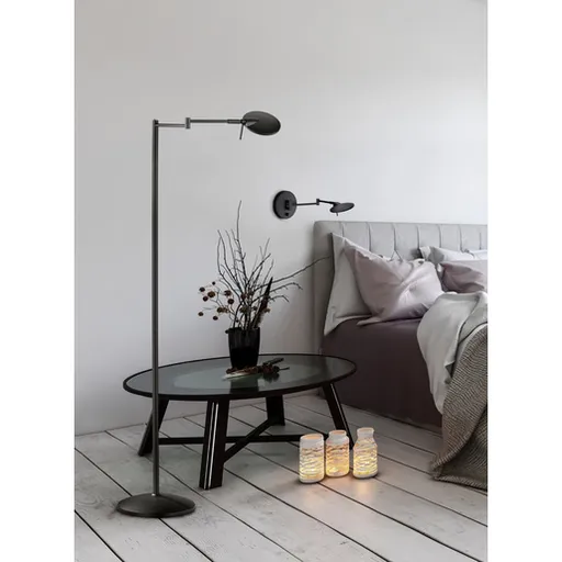 Trio Kazan led nástenné svietidlo čierna 274770132 TR274770132