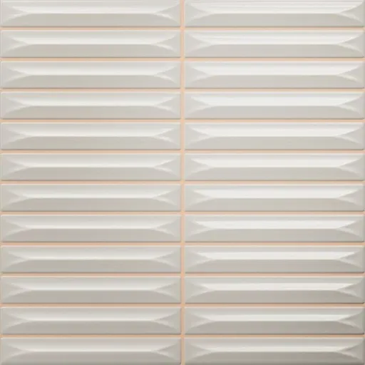 Obklad Vilar Albaro Arrow silver 20x20 cm reliéfna ARROW151SI