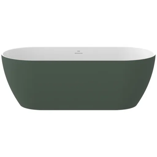 Ravak Freedom O Tec voľne stojaca vaňa 170x77 cm akrylát ľavá aj pravá grey green / biela CD11200000