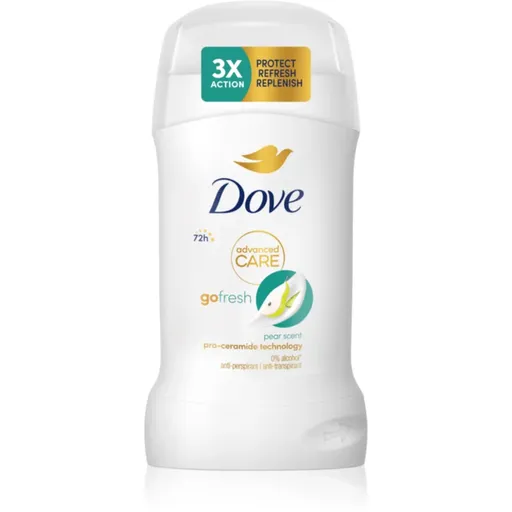 Dove Advanced Care Pear & Aloe Vera tuhý dezodorant 50 ml