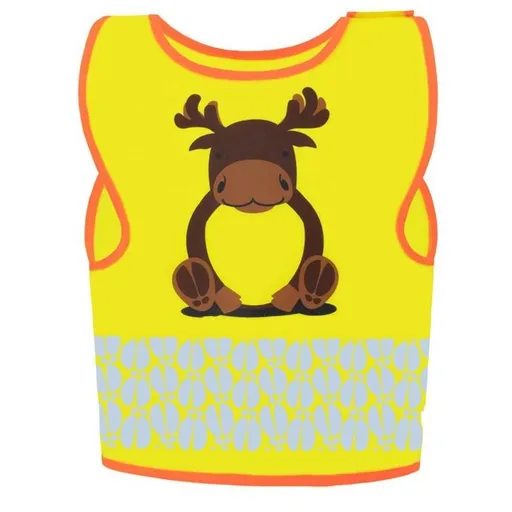 Korntex Detská reflexná vesta so zvieratkami - Los | 3-4 roky