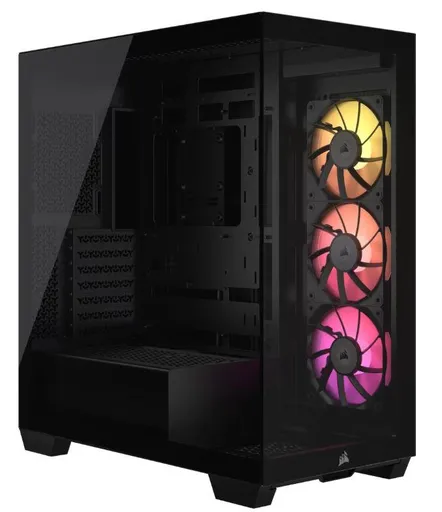 CORSAIR iCUE LINK 3500X/Midi Tower/Transpar./Čierna