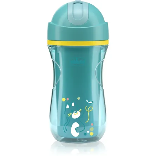 Chicco Sport Cup 14m+ hrnček s rúrkou Teal 266 ml