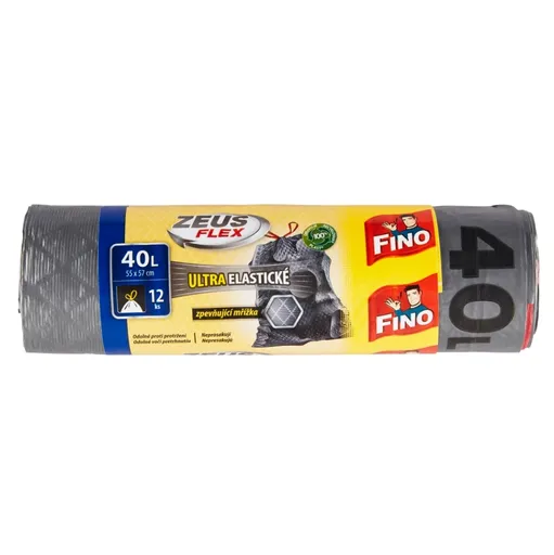 FINO Zeus Flex Vrecia na odpad 40 l 12 kusov