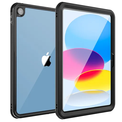 SOLID IP68 Obojstranný kryt pre Apple iPad (A16) 2025 / iPad 2022 čierny
