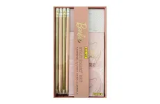 Online 18132 Barbie Stationery Set so zápisníkom a ceruzkami