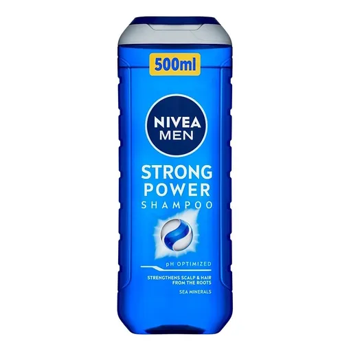 NIVEA MEN Strong Power šampón 500 ml