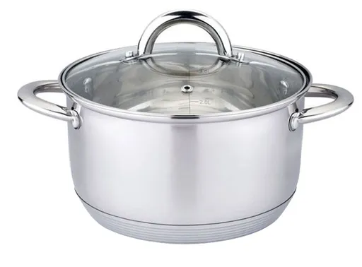 MAKRO - Hrniec nerezový 16cm s pokrievkou