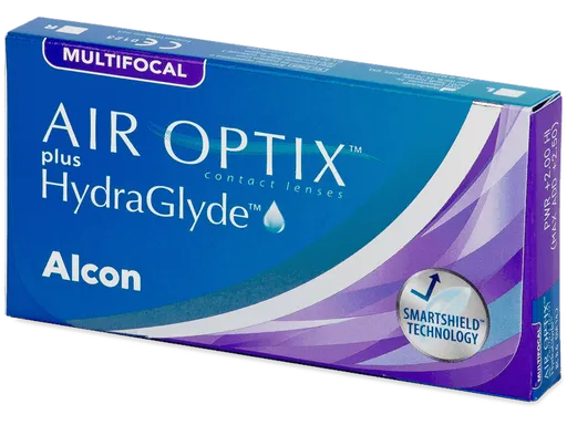 Air Optix plus HydraGlyde Multifocal (6 šošoviek)