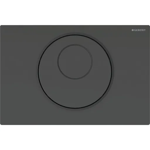Geberit Sigma10 ovládacie tlačidlo oceľ čierna 115.891.DW.6