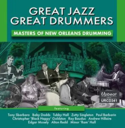 Various Artists, GREAT JAZZ - GREAT DRUMMERS - MASTERS OF NEW ORLEANS DRUMMING, CD