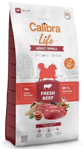 Calibra Dog Life Adult Small Fresh Beef granule pre psy 1,5kg