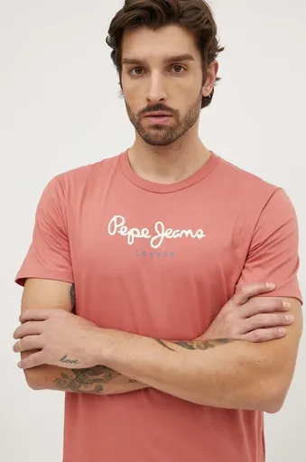 Bavlnené tričko Pepe Jeans Eggo