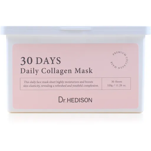 Dr. HEDISON 30 Days Daily Collagen Mask plátenná maska s kolagénom 30 ks