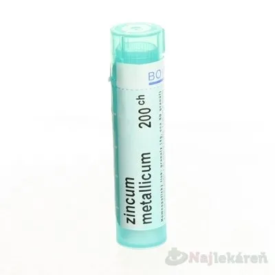 Zincum Metallicum gra.1 x 4 g 200CH