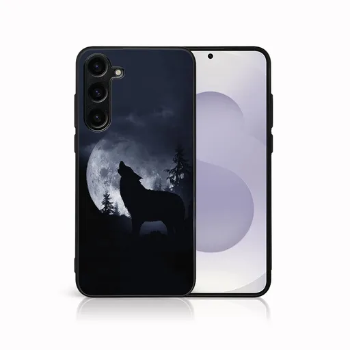 MY ART Ochranný kryt pre Samsung Galaxy S25 Plus 5G WOLF (247)