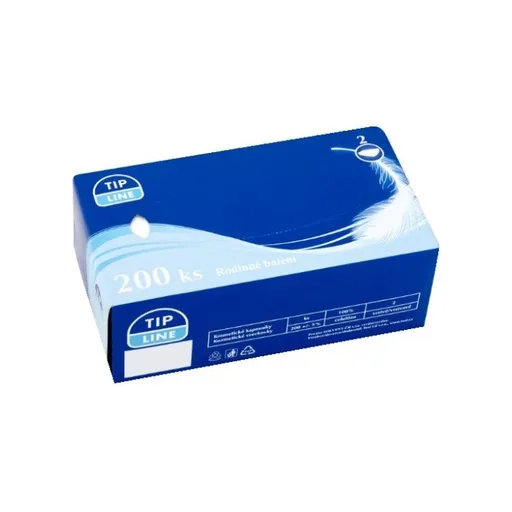 Vreckovky 2vrs. Tip line 200ks v krabičke