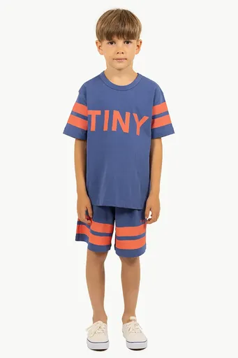 Detské bavlnené šortky Tinycottons STRIPES LOGO SHORT