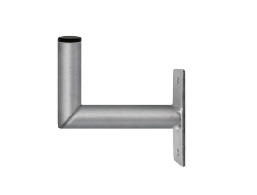 Anténny držiak 15 na stenu malý s pásom priemer 28mm výška 8cm žiar.