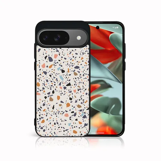 MY ART Ochranný kryt pre Google Pixel 9 BEIGE TERRAZZO (162)