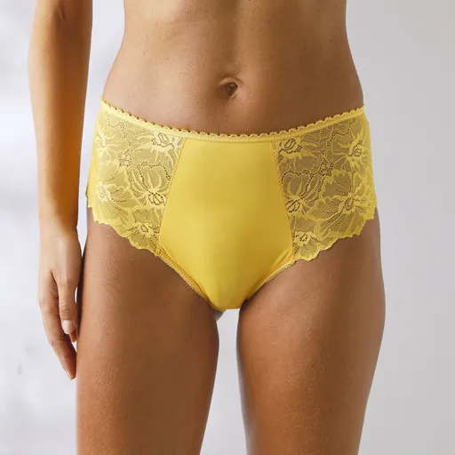 Súprava 2 maxi nohavičiek z mikrovlákna a čipky