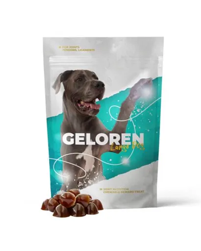 Geloren DOG L–XL žuvacie tablety 420g (60ks)