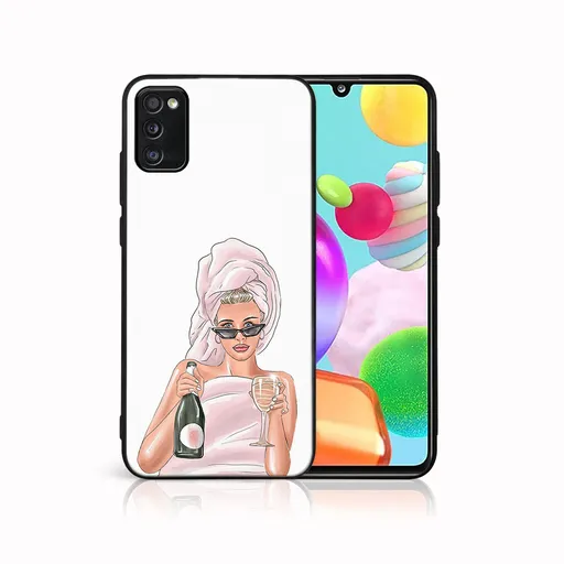 MY ART Ochranný obal pre Samsung Galaxy A41 CHAMPAGNE (134)