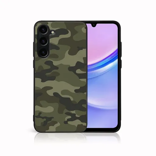 MY ART Ochranný kryt pre Samsung Galaxy A16 / A16 5G GREEN CAMO (235)