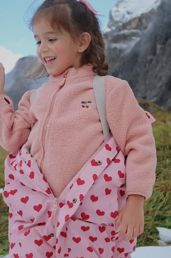 Detská mikina Konges Sløjd THERMY FLEECE JACKET GRS