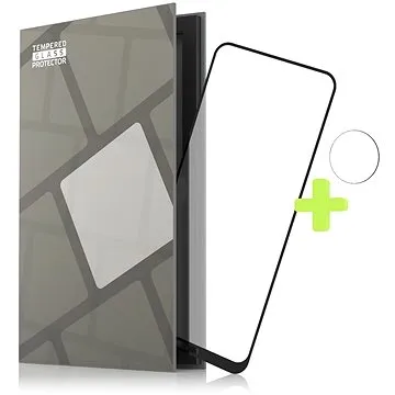 Tempered Glass Protector Rámčekové pre Nokia 5.4, čierne + sklo na kameru (TGR-N54-BL)