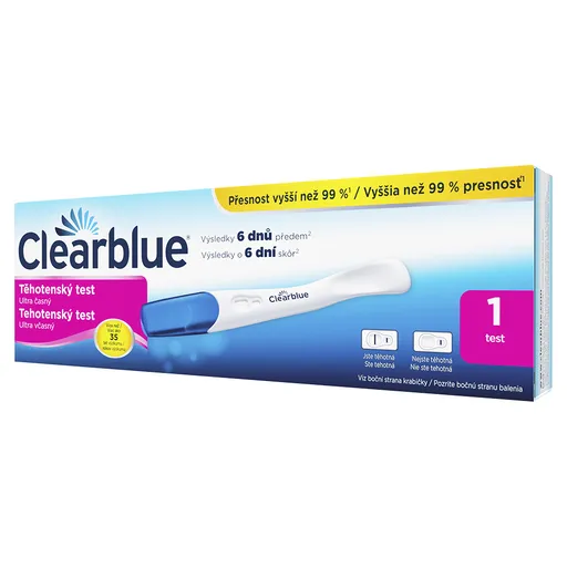 Clearblue Tehotenský test Ultra včasný 1 ks