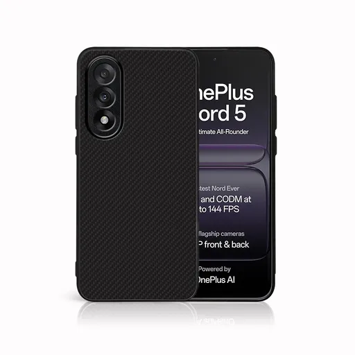 MY ART Ochranný kryt pre OnePlus Nord 5 5G CARBON (231)