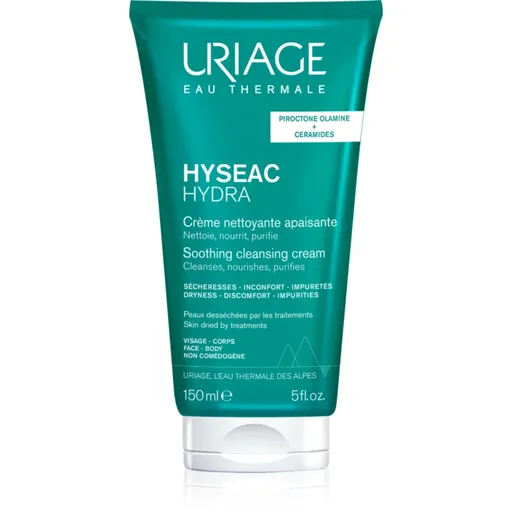 Uriage Hyseac Hydra Soothing Cleansing Cream upokojujúci čistiaci krém pre pleť s nedokonalosťami 150 ml