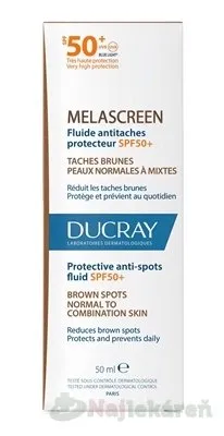 Ducray Melascreen ochranný fluid SPF50+ 50 ml