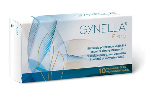 Gynella Flora vaginálne čapíky 10 ks