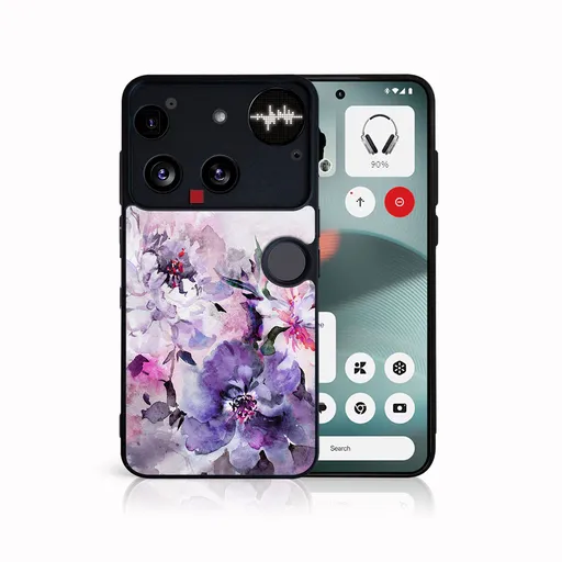 MY ART Ochranný kryt pre Nothing Phone (3) PEONIES (156)